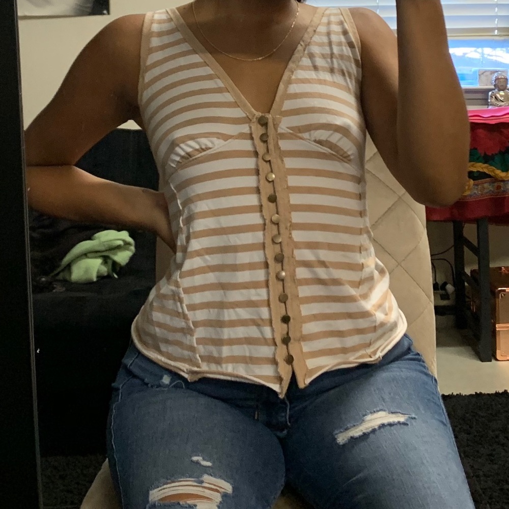 Striped tank top
